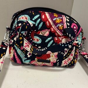 Vera Bradley’s Painted Paisley Mini Satchel, barely used